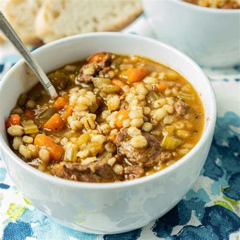 The Best Stovetop Beef Barley Soup Its Easy To Make Fun Of Great