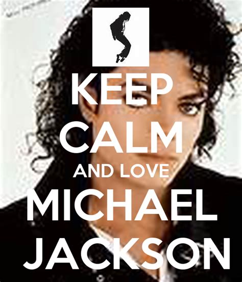 Keep Calm And Love Michael Jackson Poster Chanel Keep Calm O Matic
