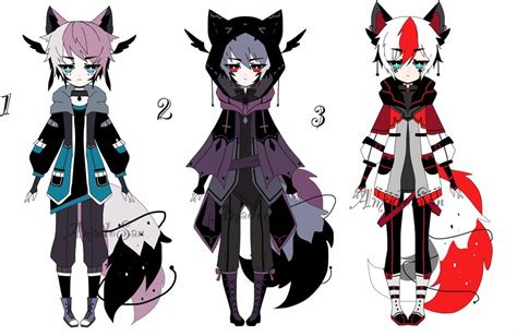 Kemonomimi Adoptable Batch Closed By As Adoptables On Deviantart