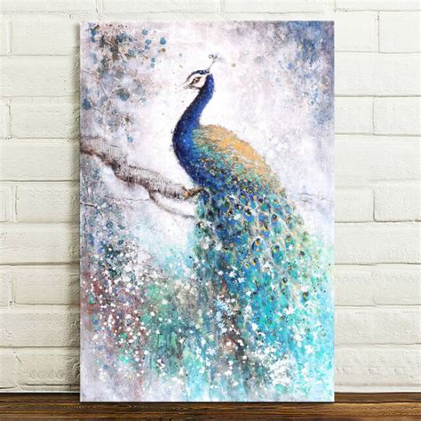 Home décor, wall art, home gallery, watercolor artworks, medical art prints, inspirational art, canvas prints. Canvas HD Print Wall Art Animal Peacock Painting Picture ...