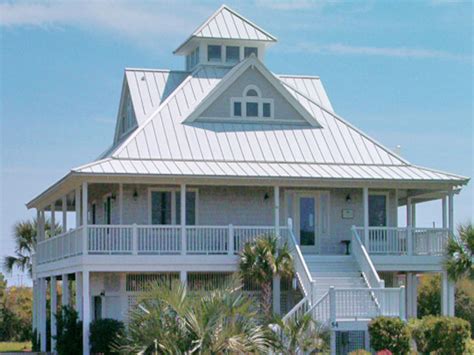 Amazingplans.com offers beach and coastal house plan designs from designers in the united states and canada. Small Beach House Plans On Pilings Simple Small House ...