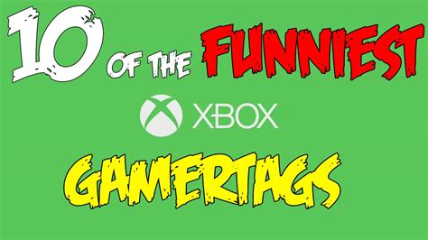 Every xbox profile has a gamerpic, the picture shown next to your gamertag. 10 FUNNY XBOX GAMERTAGS - YouTube