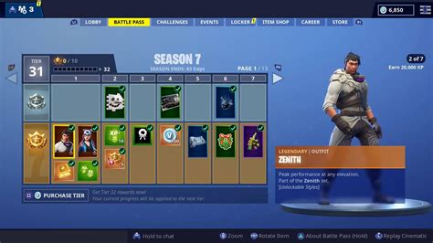 Here Are All The New Season 7 Battle Pass Skins In Fortnite Battle