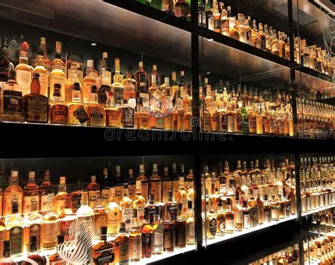 Largest Selection Of Whisky In Scotland Editorial Image Image Of