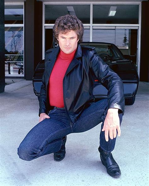 David Hasselhoff In Knight Rider 1982 Knight Rider American Actors Actors