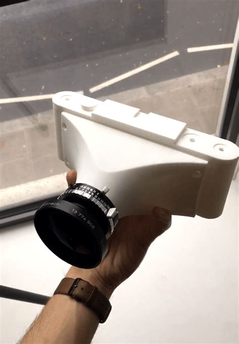 How A Student Created His Own 3d Printed Medium Format Panoramic Camera