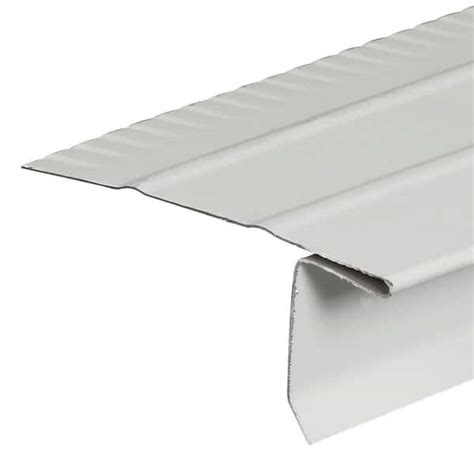Amerimax Home Products F5s X 10 Ft White Galvanized Steel Drip Edge