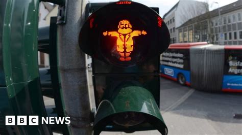 German City Installs Karl Marx Traffic Lights Bbc News