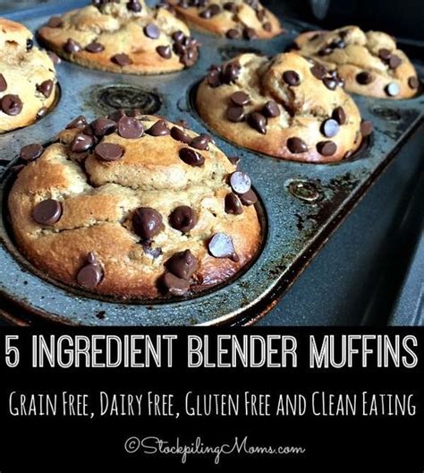 Whatever the case, all you have to do is dump all the ingredients together in the blender and whiz it. 5 Ingredient Blender Muffins - Healthy Living and Lifestyle
