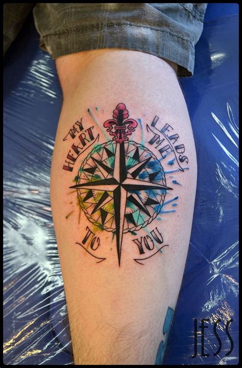 Nautical Compass Rose Tattoo