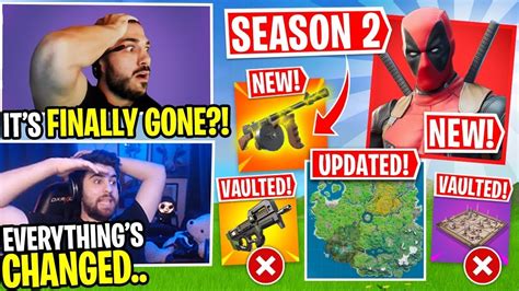 The New Fortnite Season 2 Update Everything Changed Ft Sypherpk
