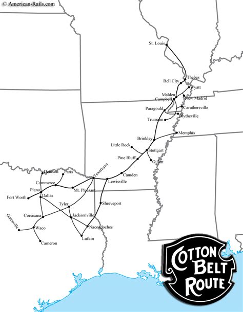 The Cotton Belt St Louis Southwestern Railway