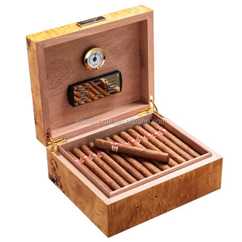 Luxury High Glossy Cuban Cigar Humidor Storage Box Buy Cedar Wooden