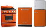 Orange Kitchen Appliances Pictures