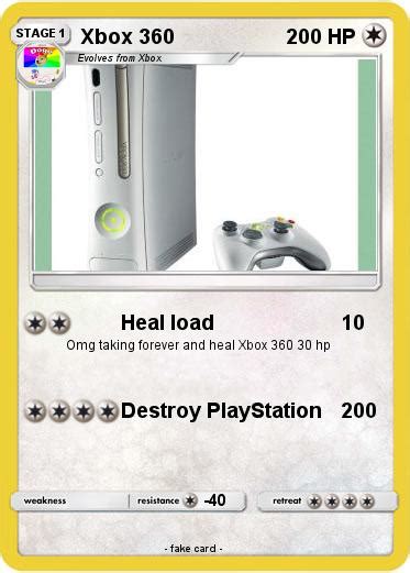 Pokémon Xbox 360 171 171 Heal Load My Pokemon Card