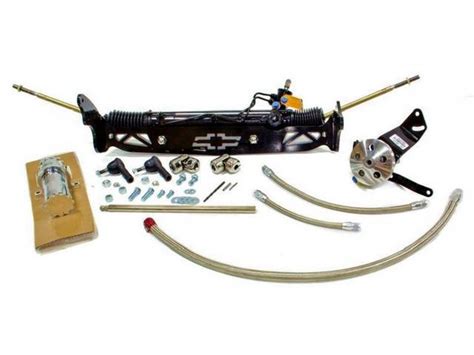 Unisteer Power Steering Rack And Pinion Conversion Kit Bolt On Style