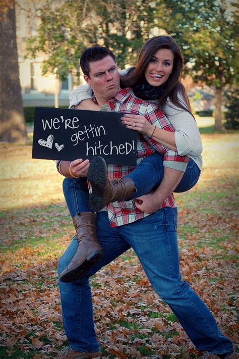 Funny Engagement Photos Engagement Humor Engagement Photos Country