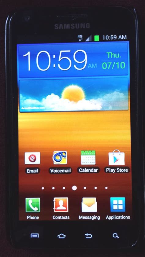 Samsung Galaxy S Ii Epic 4g Touch Black Sprint Sph D710 16gb Bundle