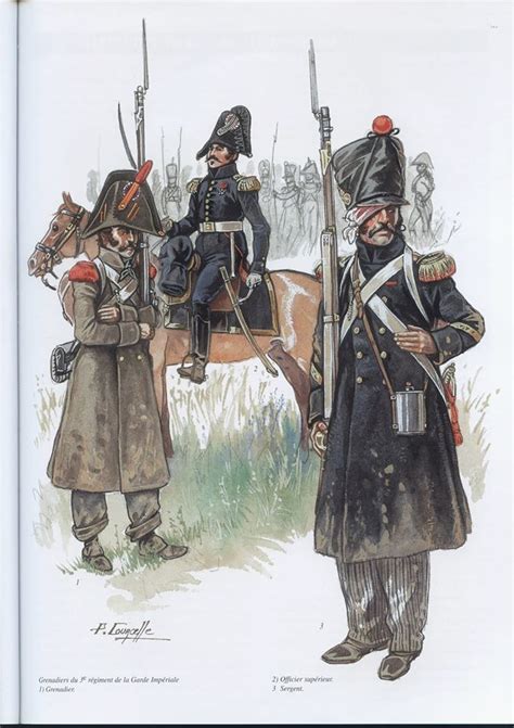 3e Régiment De Grenadiers De La Garde Imperiale Waterloo 1815