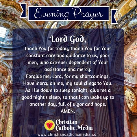 Evening Prayer Catholic Monday 1-6-2020 - Christian Catholic Media