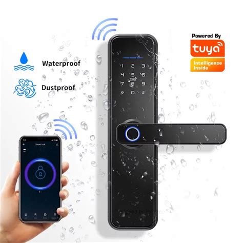 Tuya Smart Fingerprint Door Lock Safe Digital Electronic Lock Wifi App