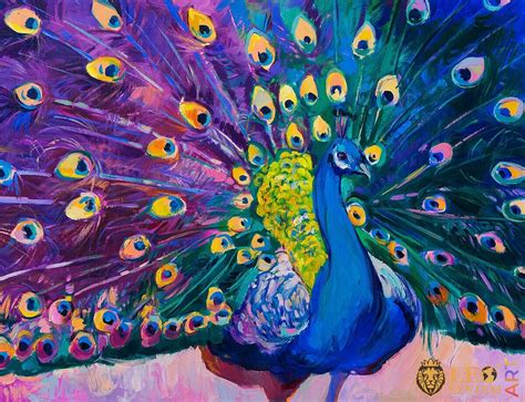 Interesting Paintings Of Pretty Birds Leosystemart