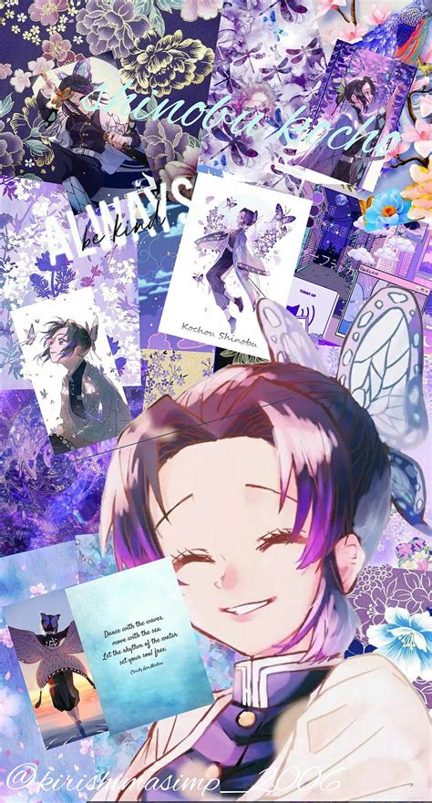 Shinobu Kocho Blue Purple Cute Anime Ds Hd Phone Wallpaper Pxfuel
