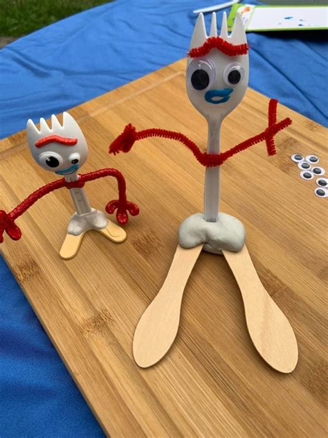 Homemade Forky Toy From Toy Story 4 Wonder Play Discover