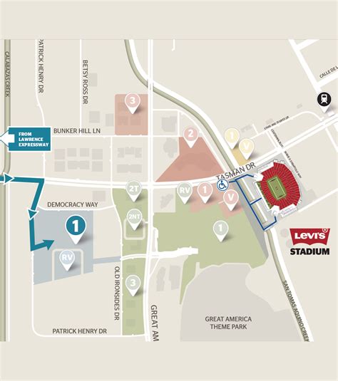 Parking Lot Maps Levis® Stadium