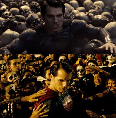 Batman V Superman 2016 Features Scene Where Superman Is Surrounded By