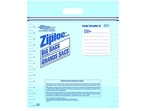 Ziploc Big Expandable Storage Bags 5ct
