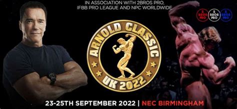 2022 Arnold Classic Uk Official Competitors List