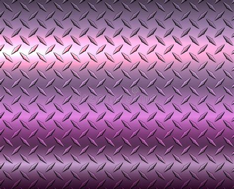 Metallic Purple Diamond Metal Texture Stock Vector Illustration Of