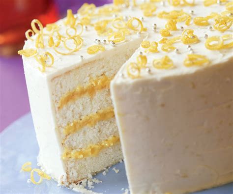 Triple Lemon Layer Cake Recipe Hearth