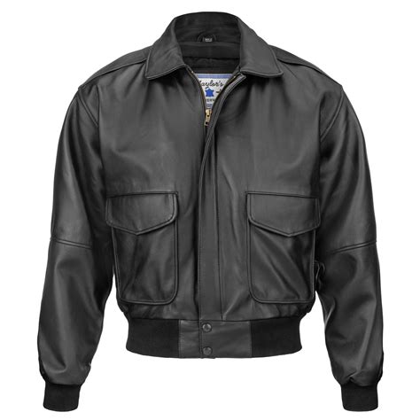 Bomber Style N143 Leather Flight Jacket Uniform Tactical Supply