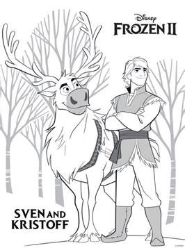 Kids-n-fun.com | 12 coloring pages of Frozen 2