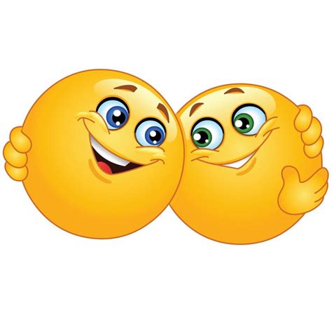 Hugging Smileys Hug Emoticon Love Smiley Funny Emoji Faces