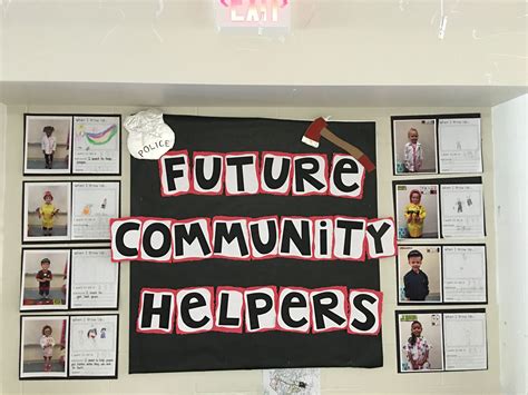 Future Community Helpers Bulletin Board Community Helpers Future
