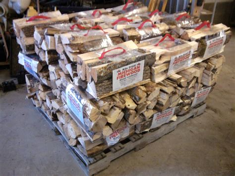 Quality Bundled Firewood Michigan Fuelwood Products
