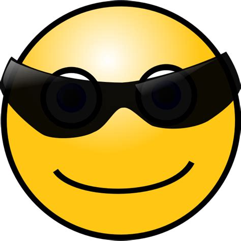 Cool Smiley Free Svg