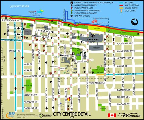 Windsor City Center Map