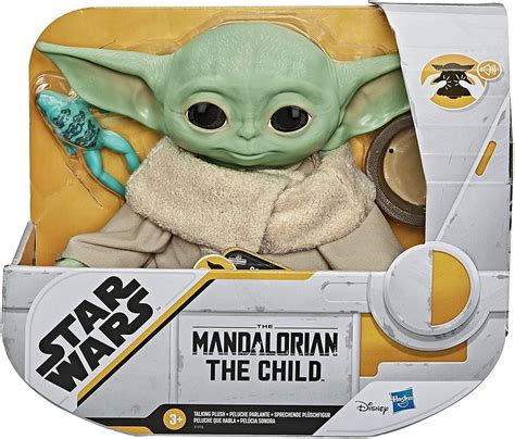 Pelúcia Falante Star Wars The Mandalorian The Child Baby Yoda Hasbro
