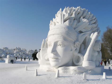 19 Seriously Cool Snow Sculptures