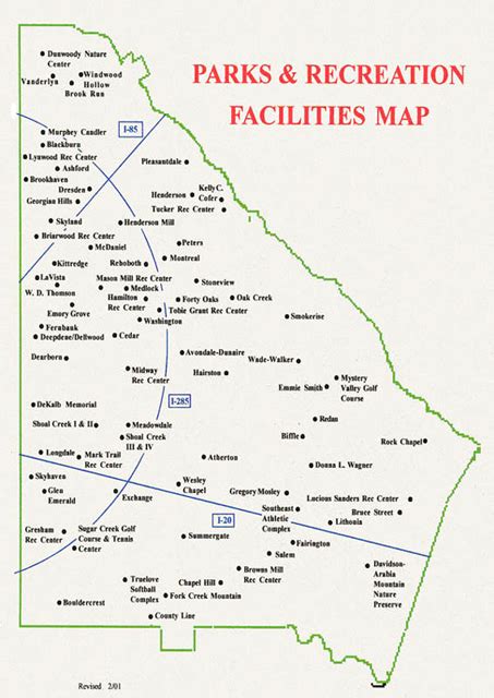 Map Of Dekalb County Ga Zoning Map