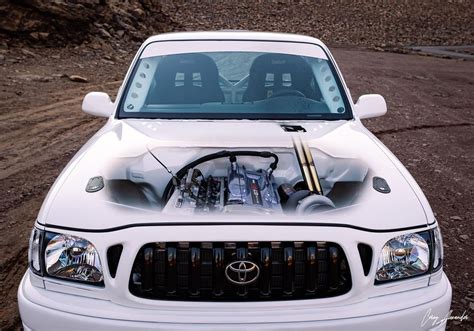Zach Donlins Rb26 Powered Toyota Tacoma Truck Pasmag Is The Tuners