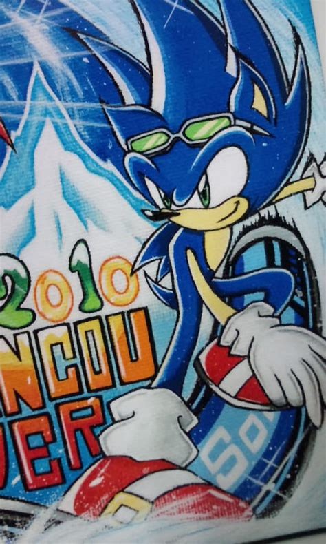 Sonic In Vancouver Olimpic By Bashireios 1 On Deviantart