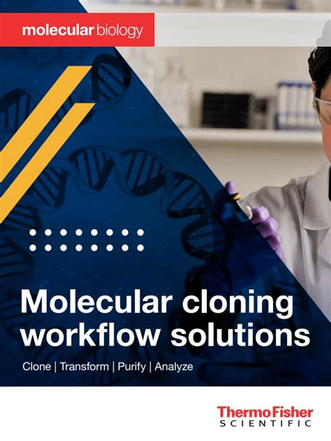 Molecular Cloning Workflow Solutions Handbook
