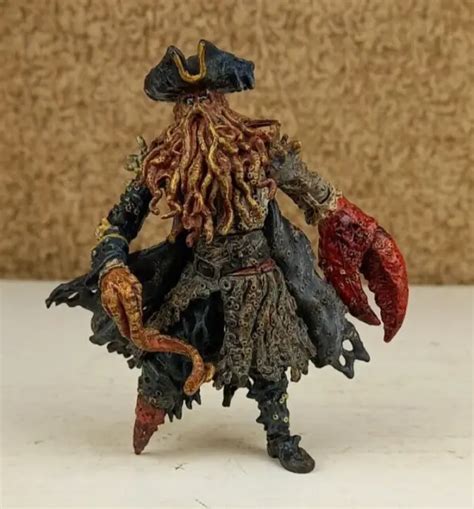 Disney Pirates Of The Caribbean Dead Mans Chest Davy Jones 4 Zizzle Figure C 1548 Picclick