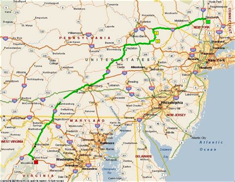 81 South Hwy Usa Map Map