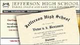 Jefferson High School Online Diploma Pictures